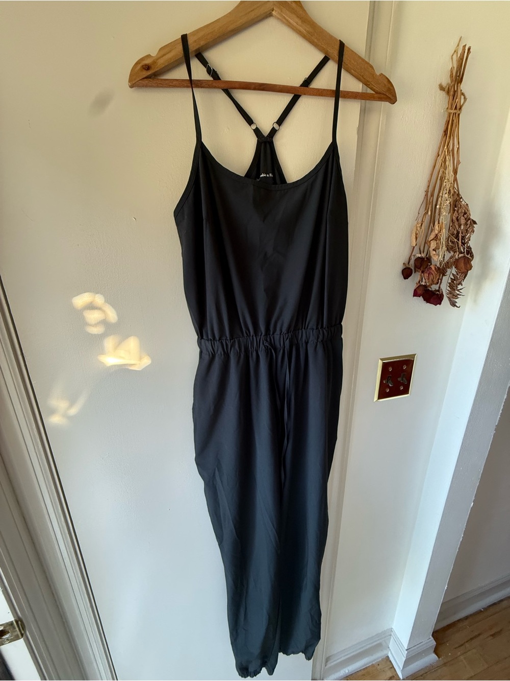 Abercrombie Black Jumpsuit